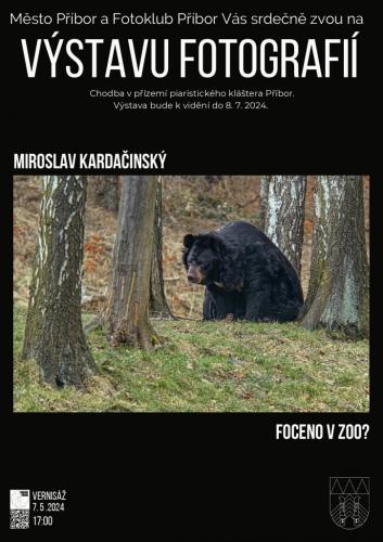 Výstava fotografií - Miroslava Kardačinský - FOCENO V ZOO?