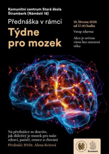 Přednáška v rámci „Týdne pro mozek“